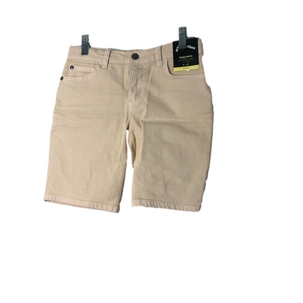 NWT Artr Class Denim Shorts Adjustable Waist  - M (8)